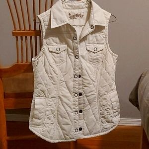 Size small white vest